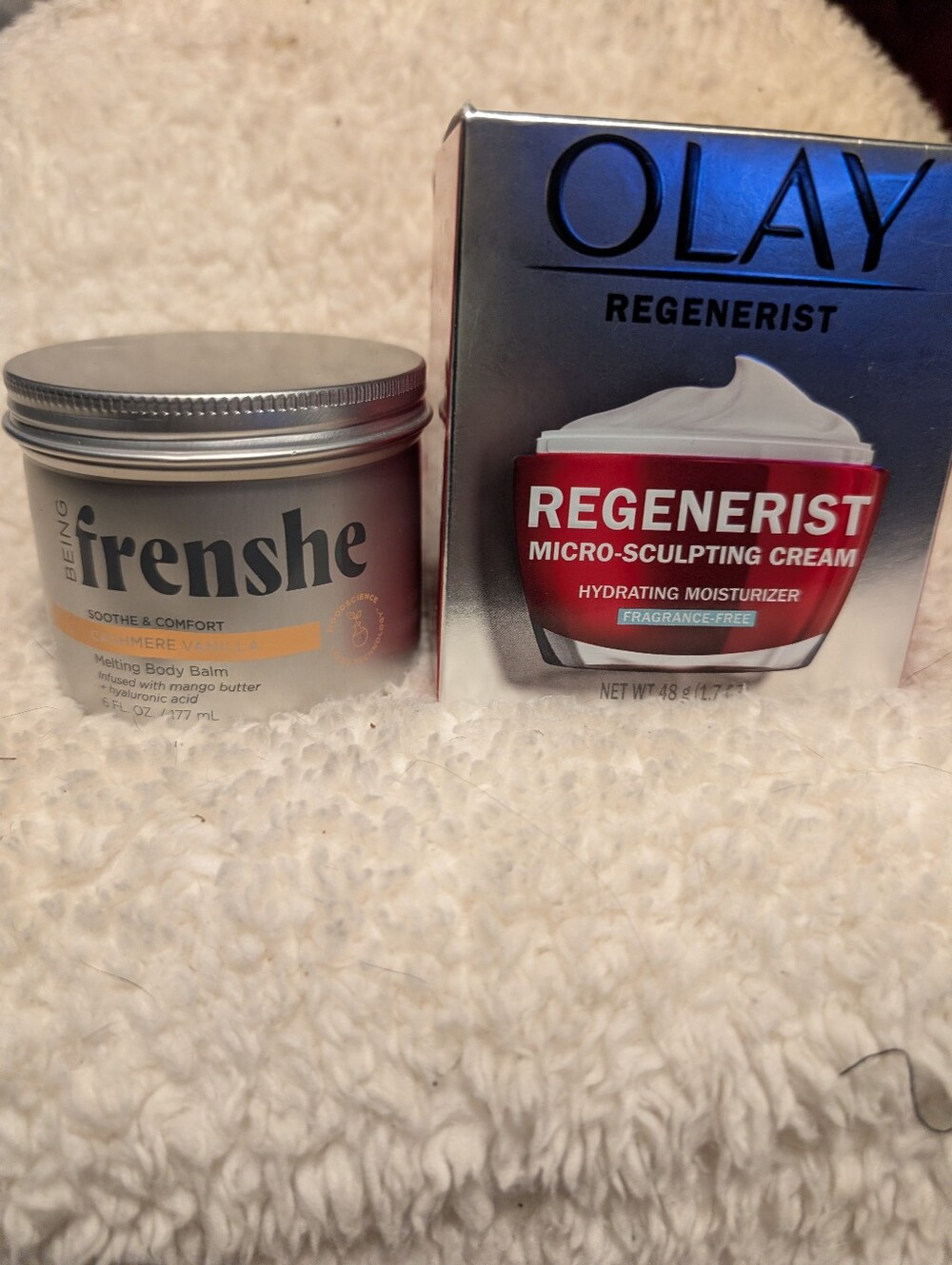 Olay Regenerist Micro Sculpting Cream And Frenshe Body Balm